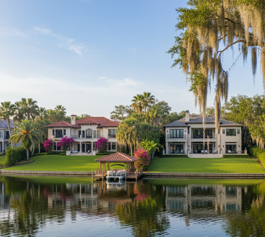 Winter Park luxury lakefront estate on the Chain of Lakes